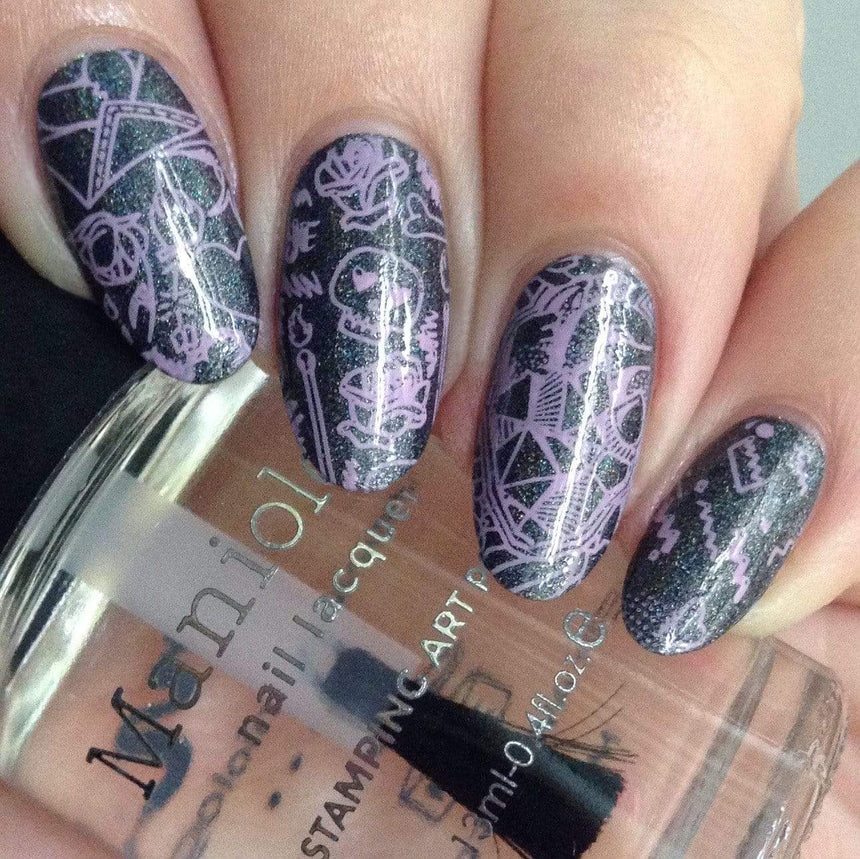 Valentine's Day Occasions: Love Bites (m180) - Nail Stamping Plate