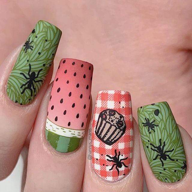 Watermelon (B345) - Coral Pink Stamping Polish