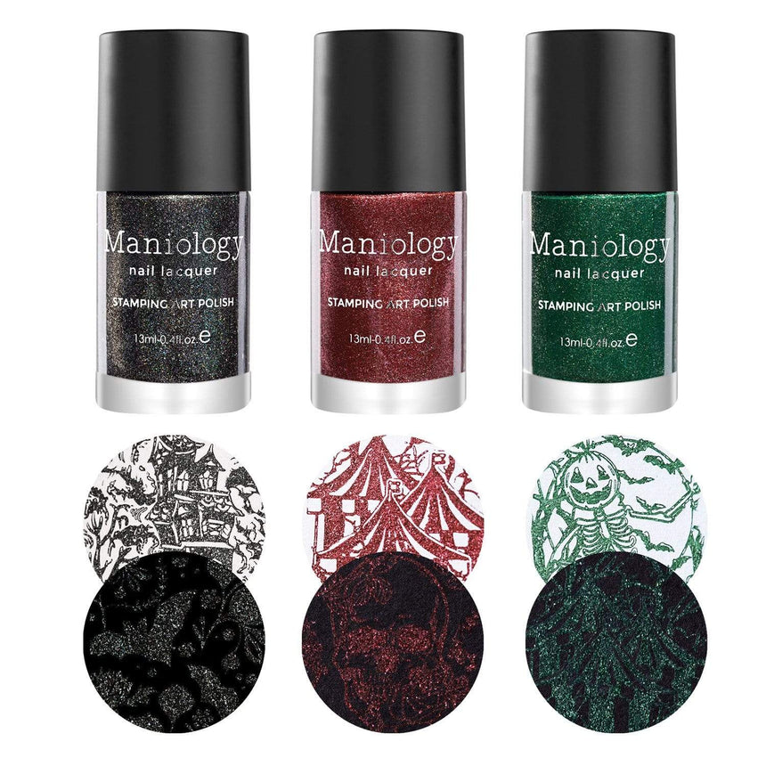 Wicked: 3-Piece Sand Stamping Polish Set