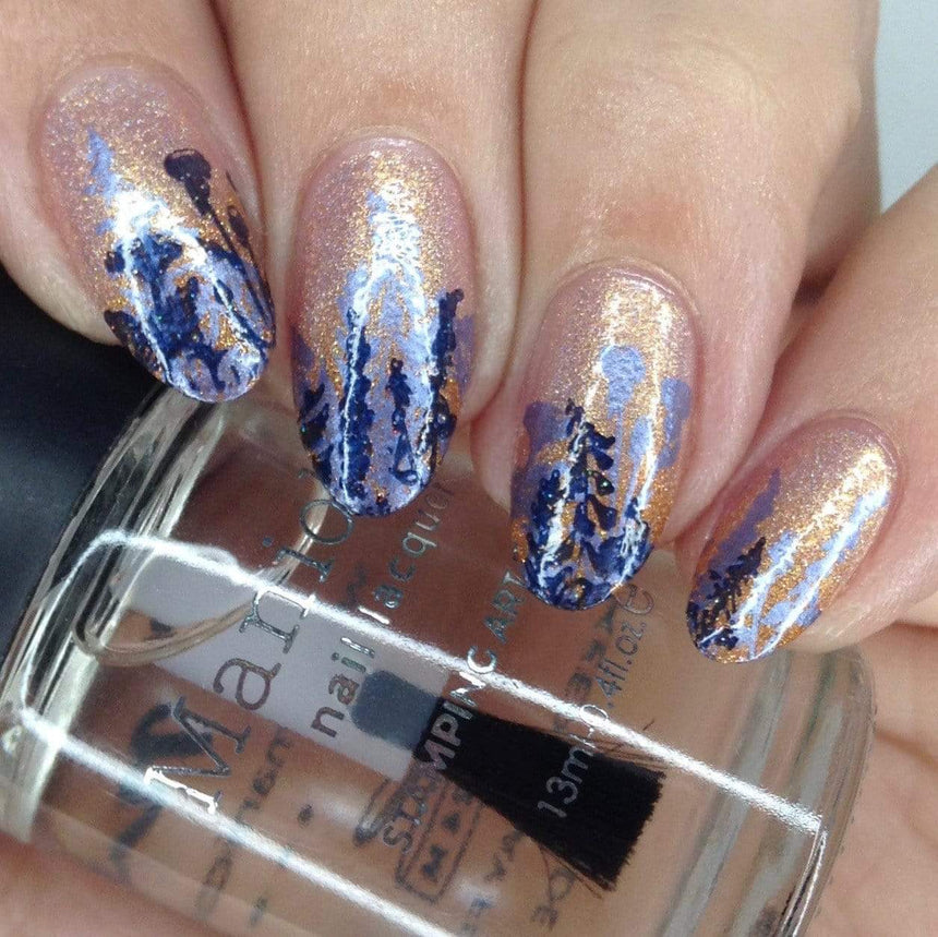 Fairy Kingdom: Fairyfolk (MXM053) - Nail Stamping Plate