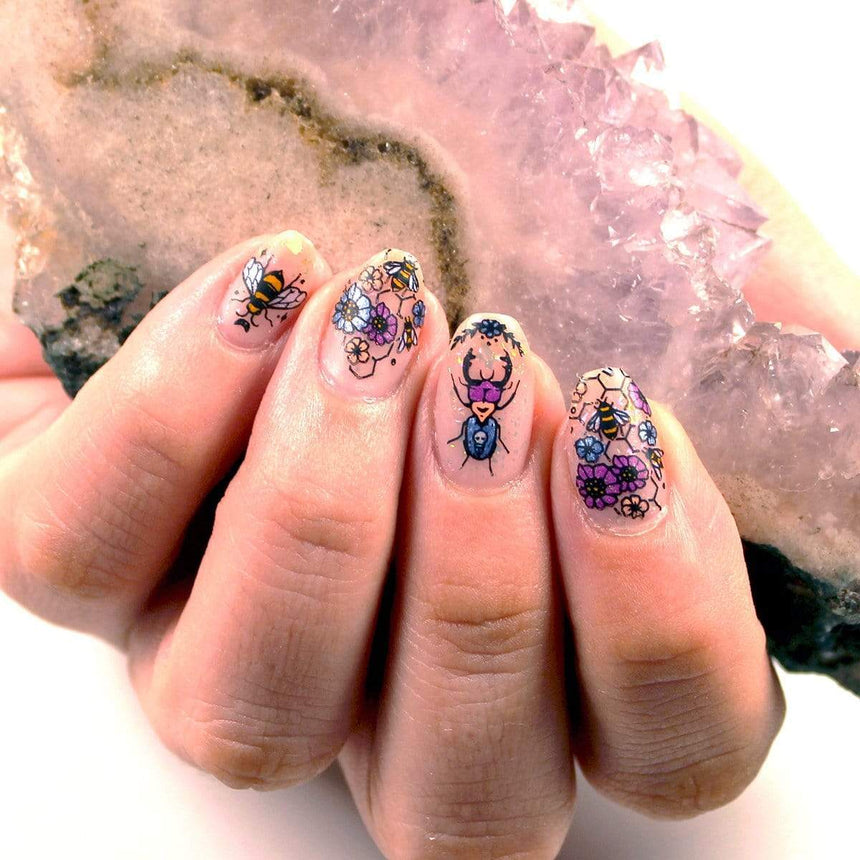 Fairy Kingdom: Fairyfolk (MXM053) - Nail Stamping Plate