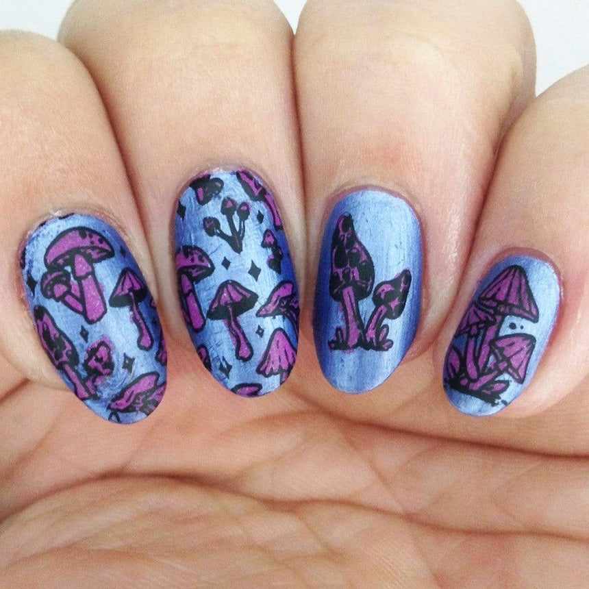 Fairy Kingdom: Fae Garden (MXM054) - Nail Stamping Plate