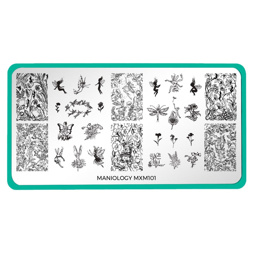 Enchanted: Twilight Fae (MXM101) - Nail Stamping Plate
