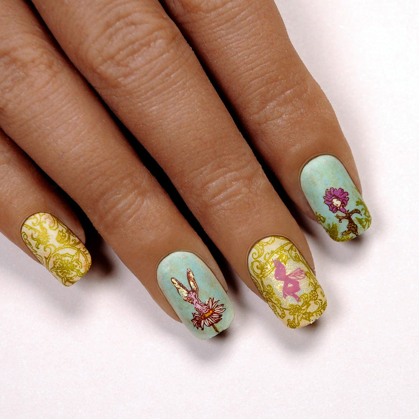 Enchanted: Twilight Fae (MXM101) - Nail Stamping Plate