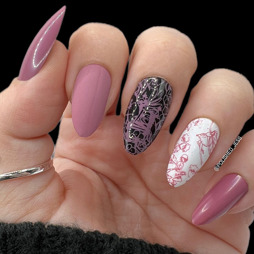 Enchanted: Twilight Fae (MXM101) - Nail Stamping Plate