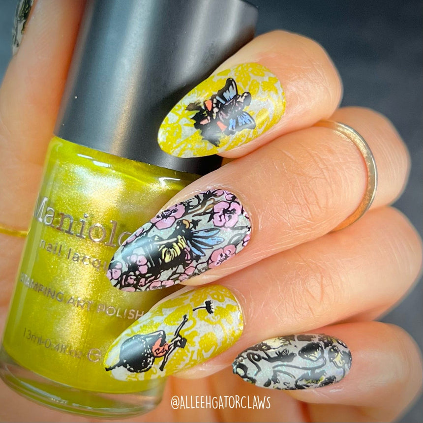 Enchanted: Twilight Fae (MXM101) - Nail Stamping Plate