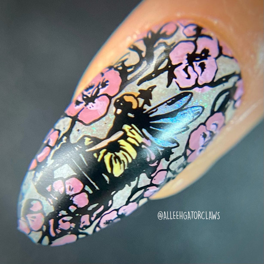 Enchanted: Twilight Fae (MXM101) - Nail Stamping Plate