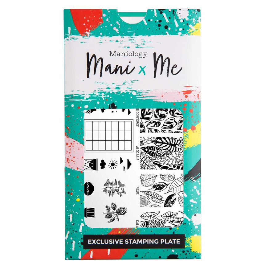 Plant Lover: Lush Living (MXM086) - Nail Stamping Plate