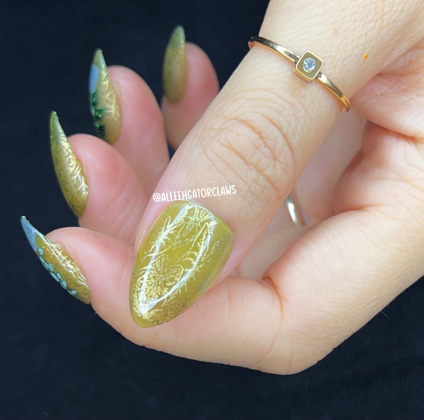 Plant Lover: Lush Living (MXM086) - Nail Stamping Plate