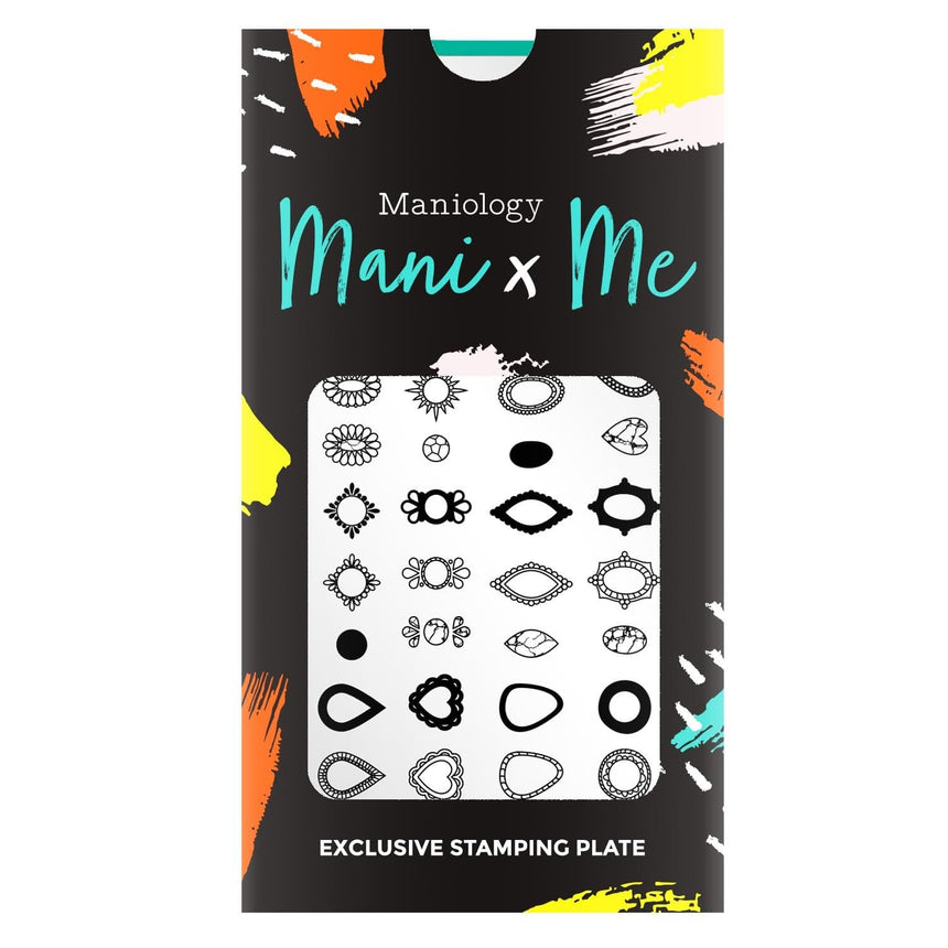 Absolute Gem: Cut to Sparkle (MXM021) - Nail Stamping Plate