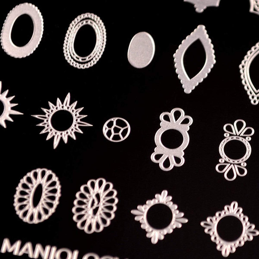 Absolute Gem: Cut to Sparkle (MXM021) - Nail Stamping Plate