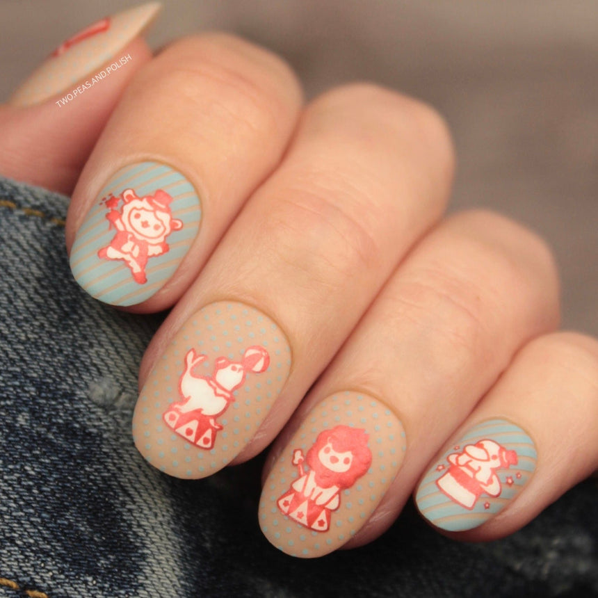 Fun Fair: Tickets to Fun (MXM094) - Nail Stamping Plate