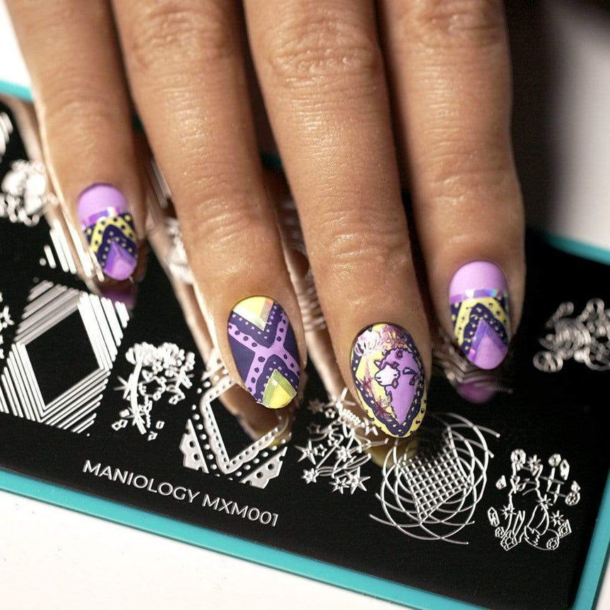 Dreamland: Dream Menagerie (MXM001) - Nail Stamping Plate