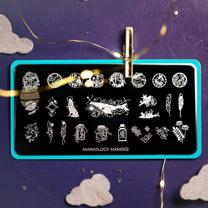 Dreamland: Curio Creatures (MXM002) - Nail Stamping Plate