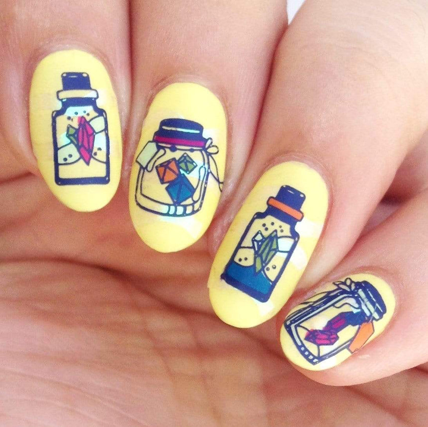 Dreamland: Curio Creatures (MXM002) - Nail Stamping Plate