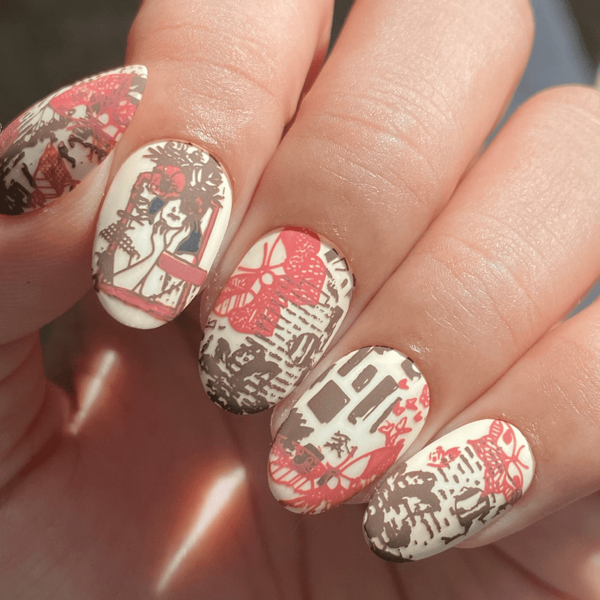Maximalist: Cut & Curate (MXM095) - Nail Stamping Plate