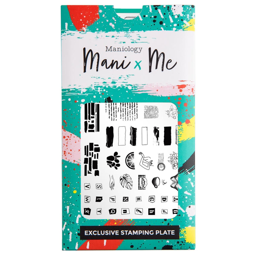 Maximalist: Deco Collision (MXM096) - Nail Stamping Plate