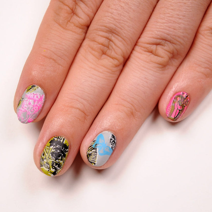 Maximalist: Deco Collision (MXM096) - Nail Stamping Plate