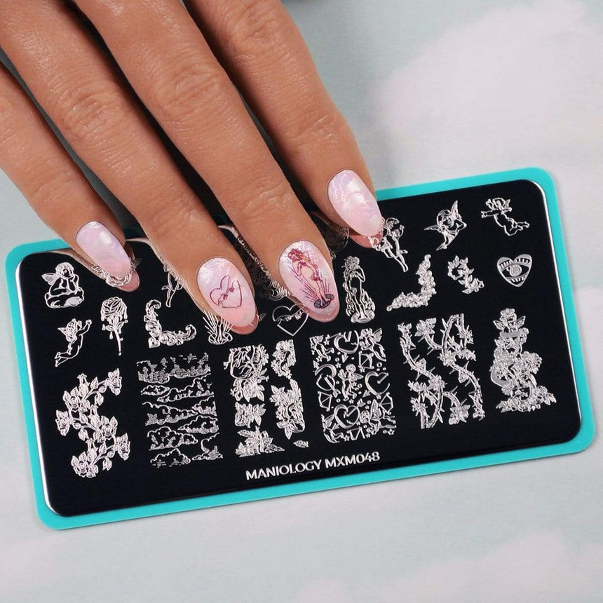 Devils & Angels: Cherubs of Chaos (MXM048) - Nail Stamping Plate