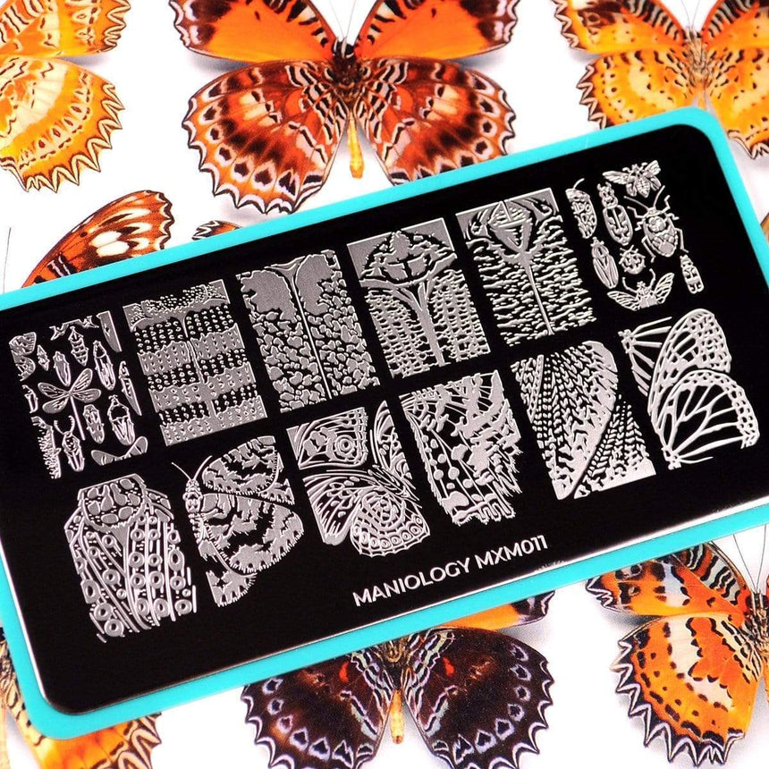 Metamorphosis: Wings of Change (MXM011) - Nail Stamping Plate