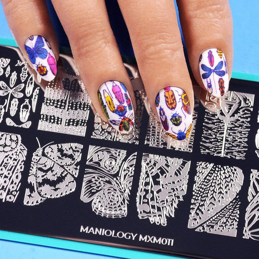 Metamorphosis: Wings of Change (MXM011) - Nail Stamping Plate