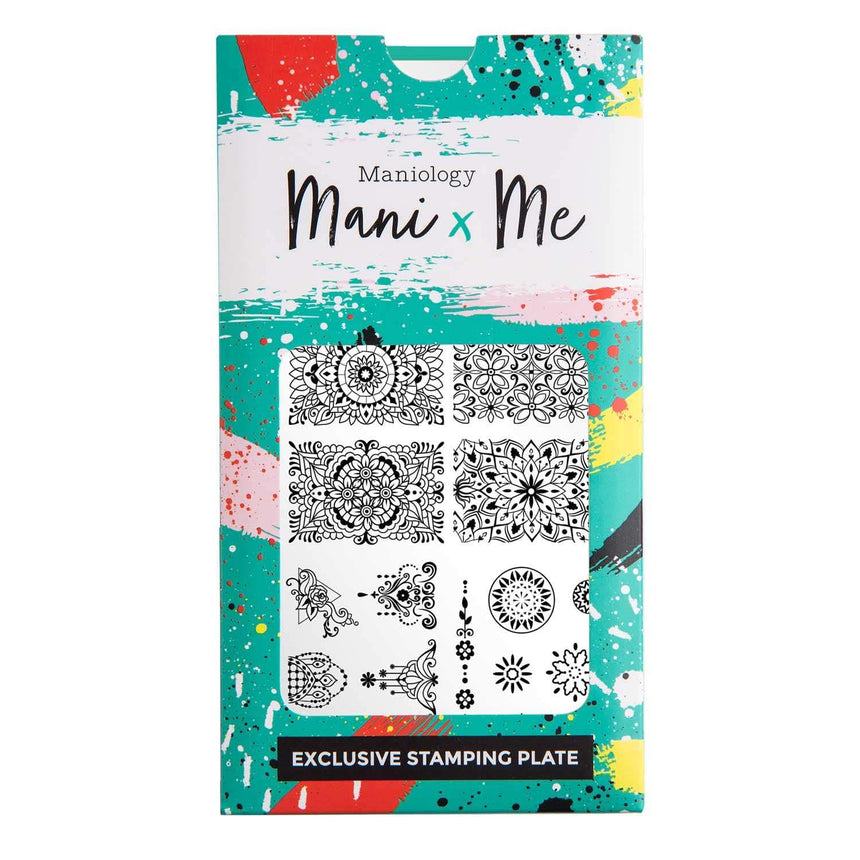 Mandala: Centered Calm (MXM059) - Nail Stamping Plate