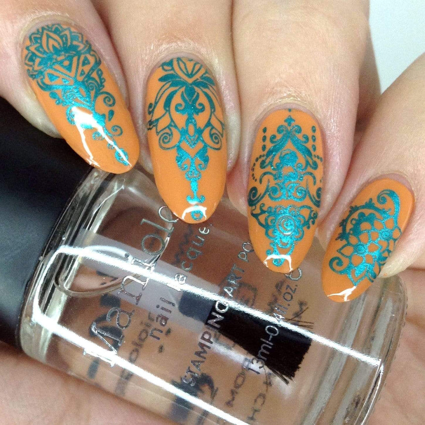 Mandala: Centered Calm (MXM059) - Nail Stamping Plate