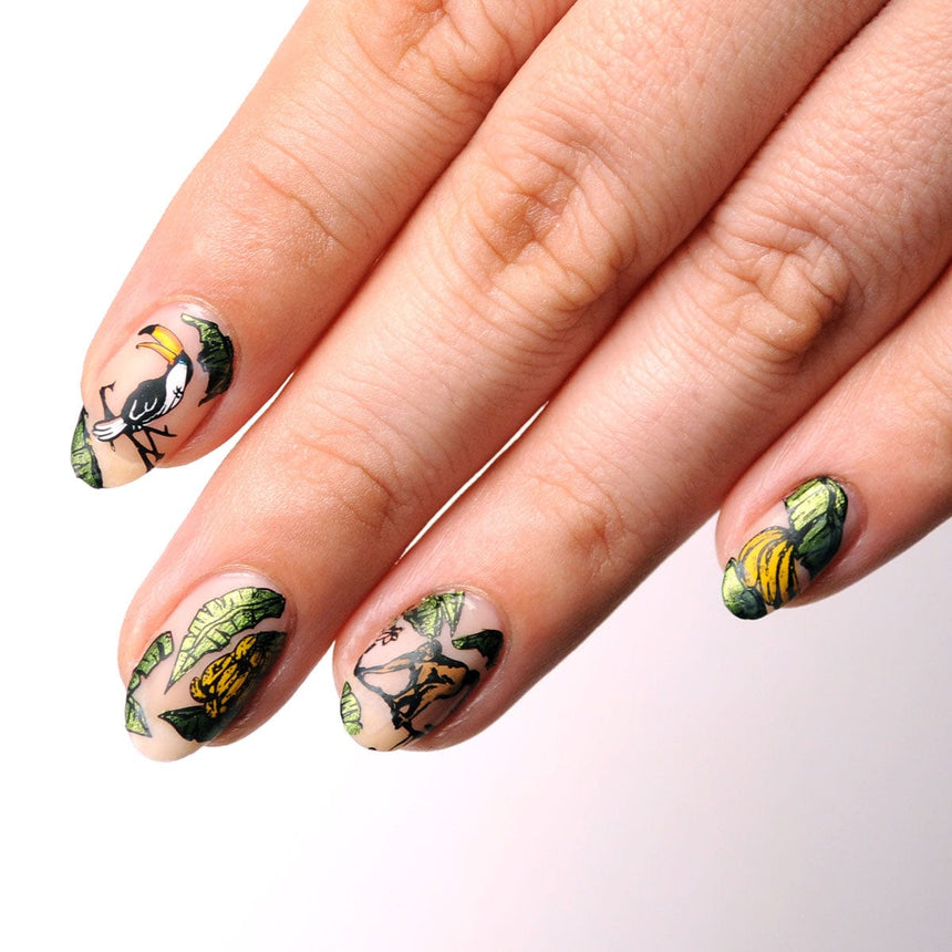 Into the Wild: Treetop Chorus (MXM084) - Nail Stamping Plate