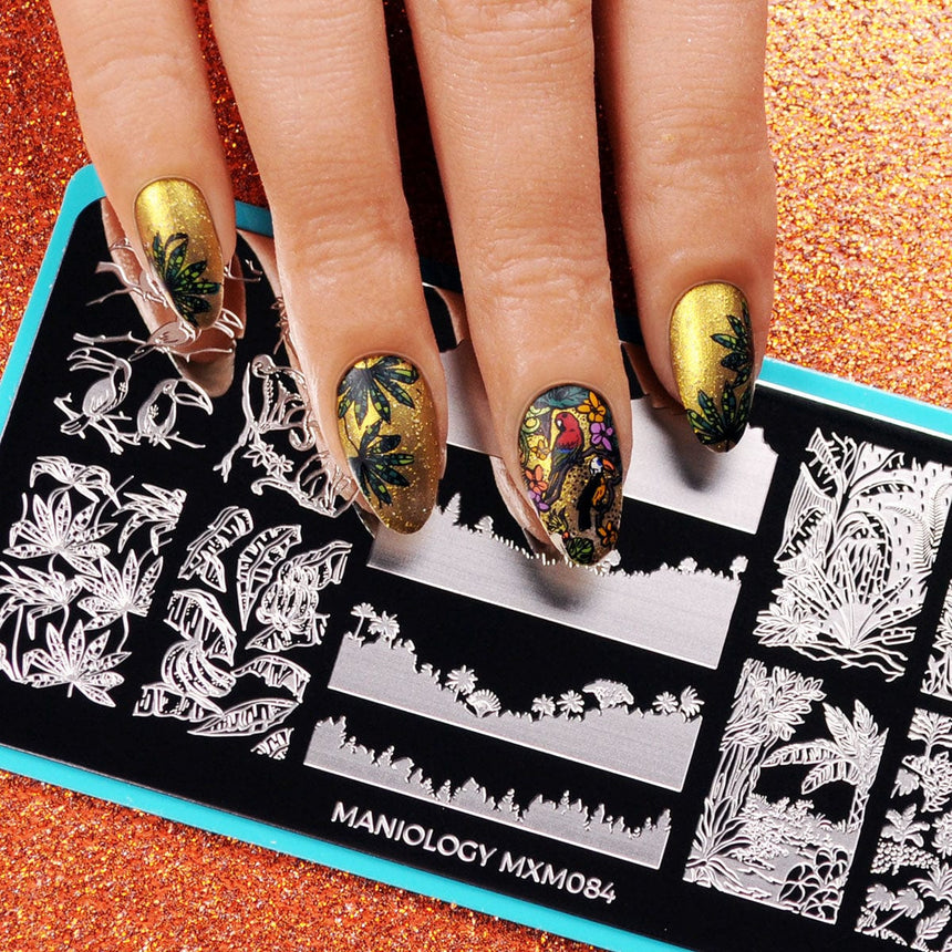 Into the Wild: Treetop Chorus (MXM084) - Nail Stamping Plate