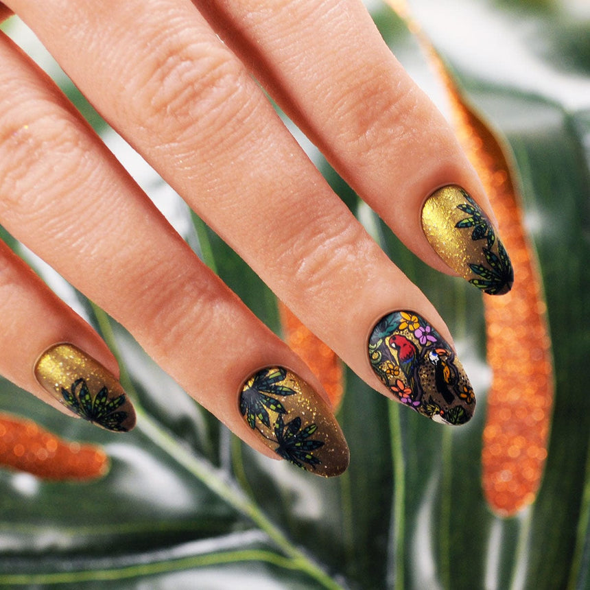 Into the Wild: Treetop Chorus (MXM084) - Nail Stamping Plate