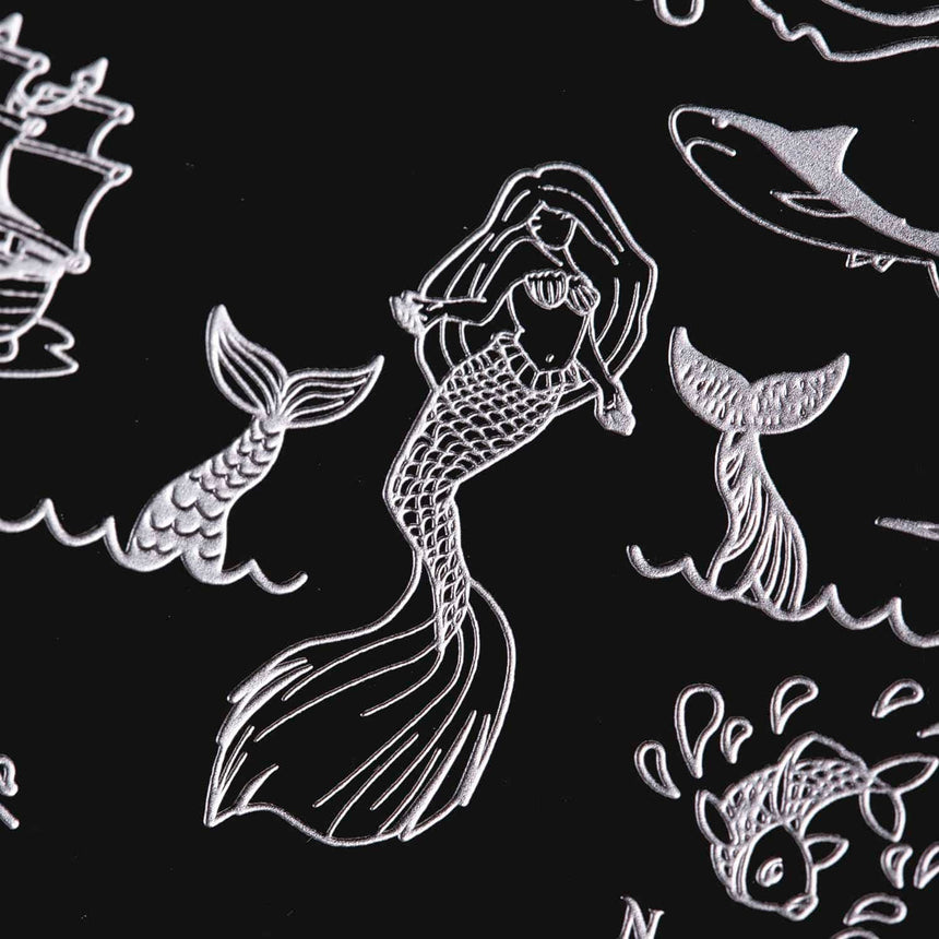 High Seas: Lost Treasure (MXM057) - Nail Stamping Plate