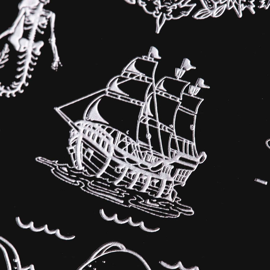 High Seas: Lost Treasure (MXM057) - Nail Stamping Plate