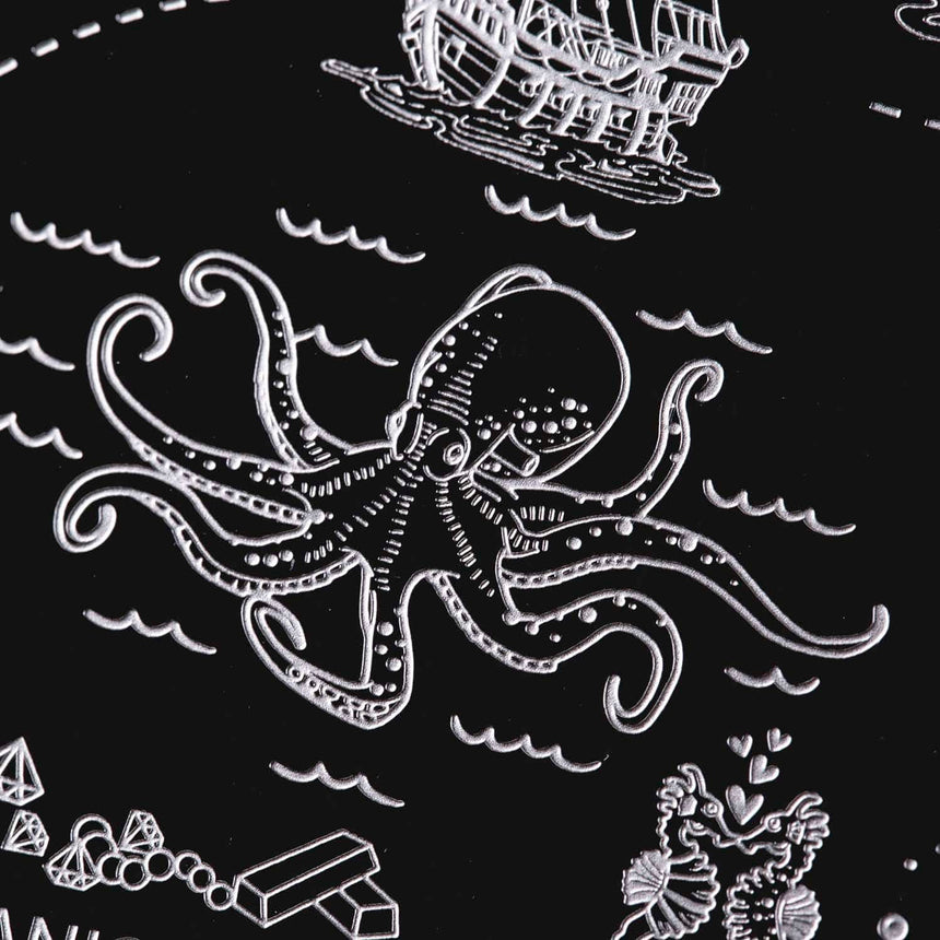 High Seas: Lost Treasure (MXM057) - Nail Stamping Plate