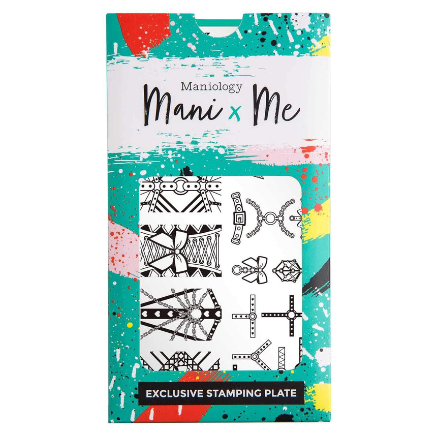Sweet and Sultry: Buckle Up (MXM052) - Nail Stamping Plate