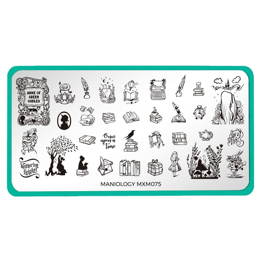 Storyteller: Once Upon a Time (MXM075) - Nail Stamping Plate