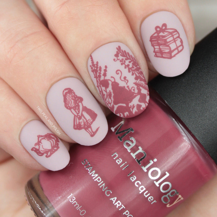 Storyteller: Once Upon a Time (MXM075) - Nail Stamping Plate
