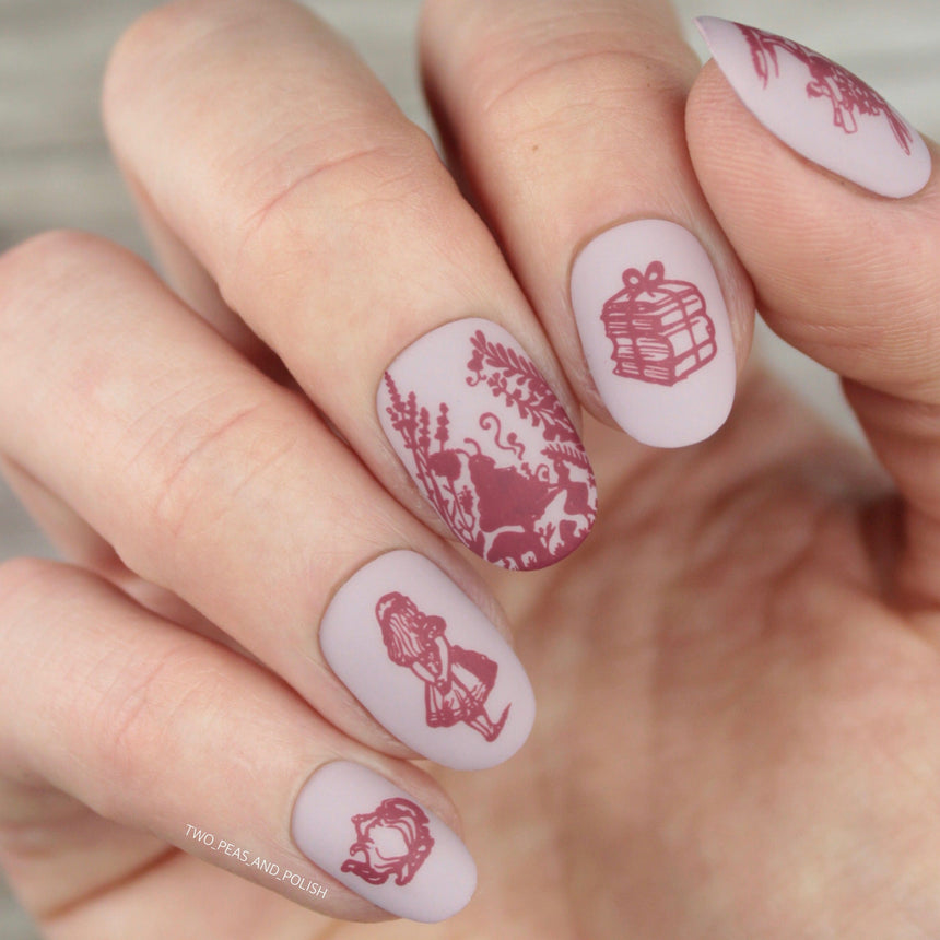 Storyteller: Once Upon a Time (MXM075) - Nail Stamping Plate