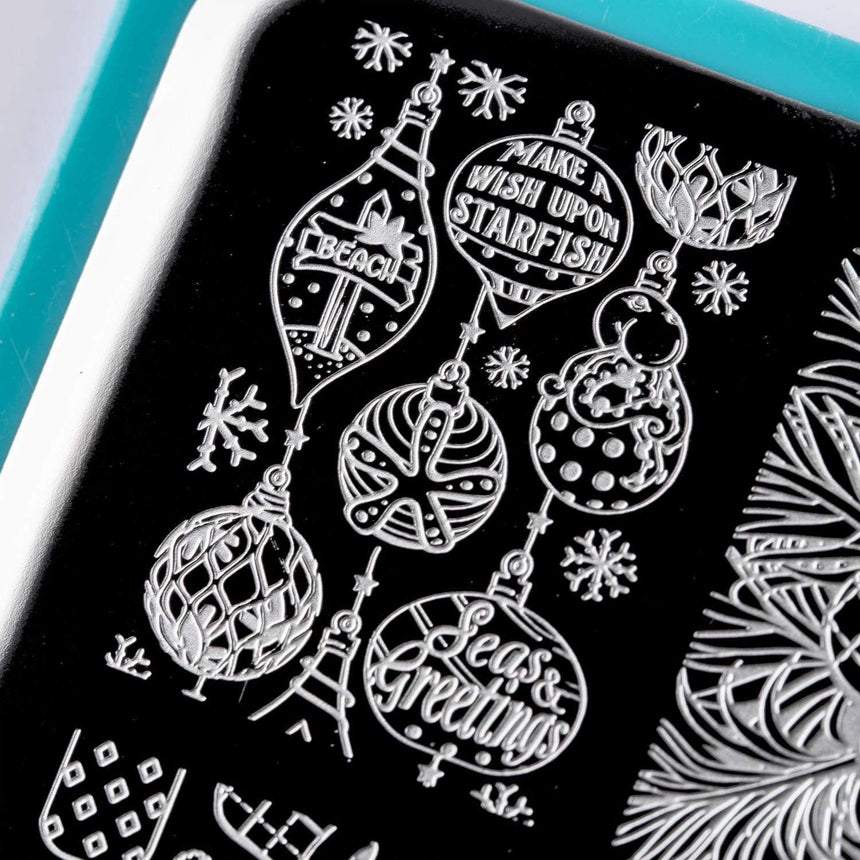 Tropical Holiday: Hula Days (MXM067) - Nail Stamping Plate