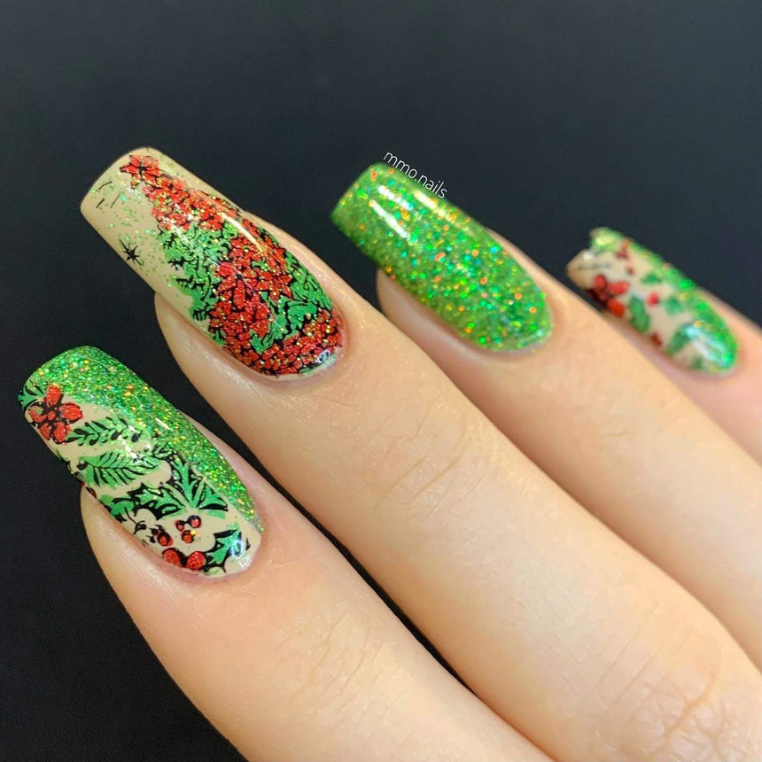 Tropical Holiday: Hula Days (MXM067) - Nail Stamping Plate