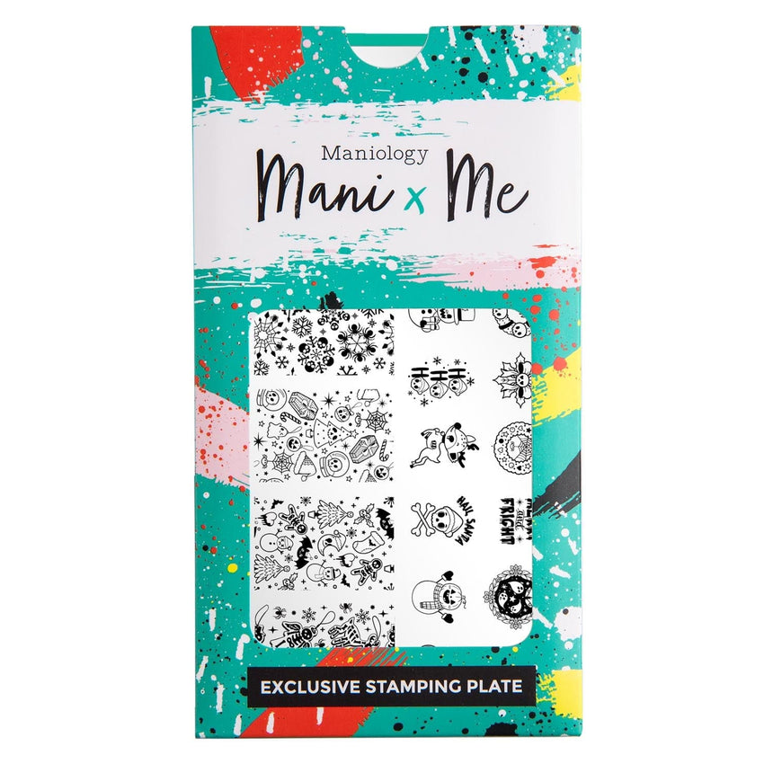 Merry & Fright: Boo to the World (MXM092) - Nail Stamping Plate