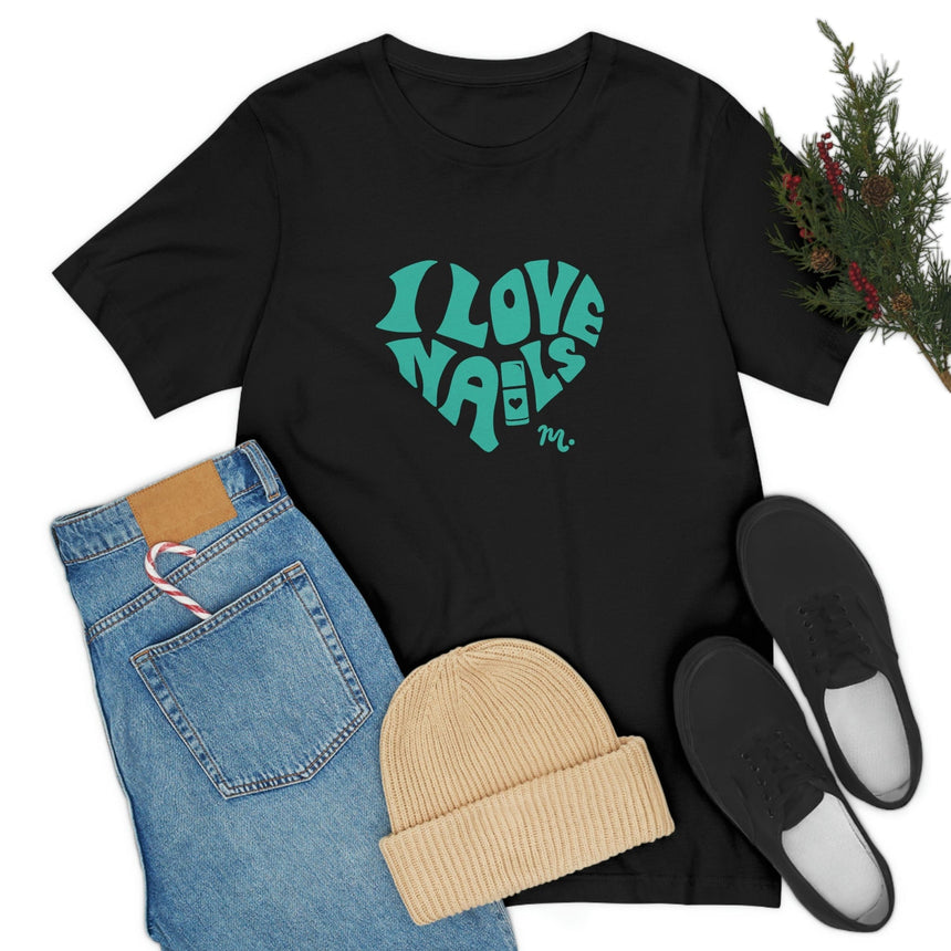 I Love Nails - Short Sleeve T-shirt