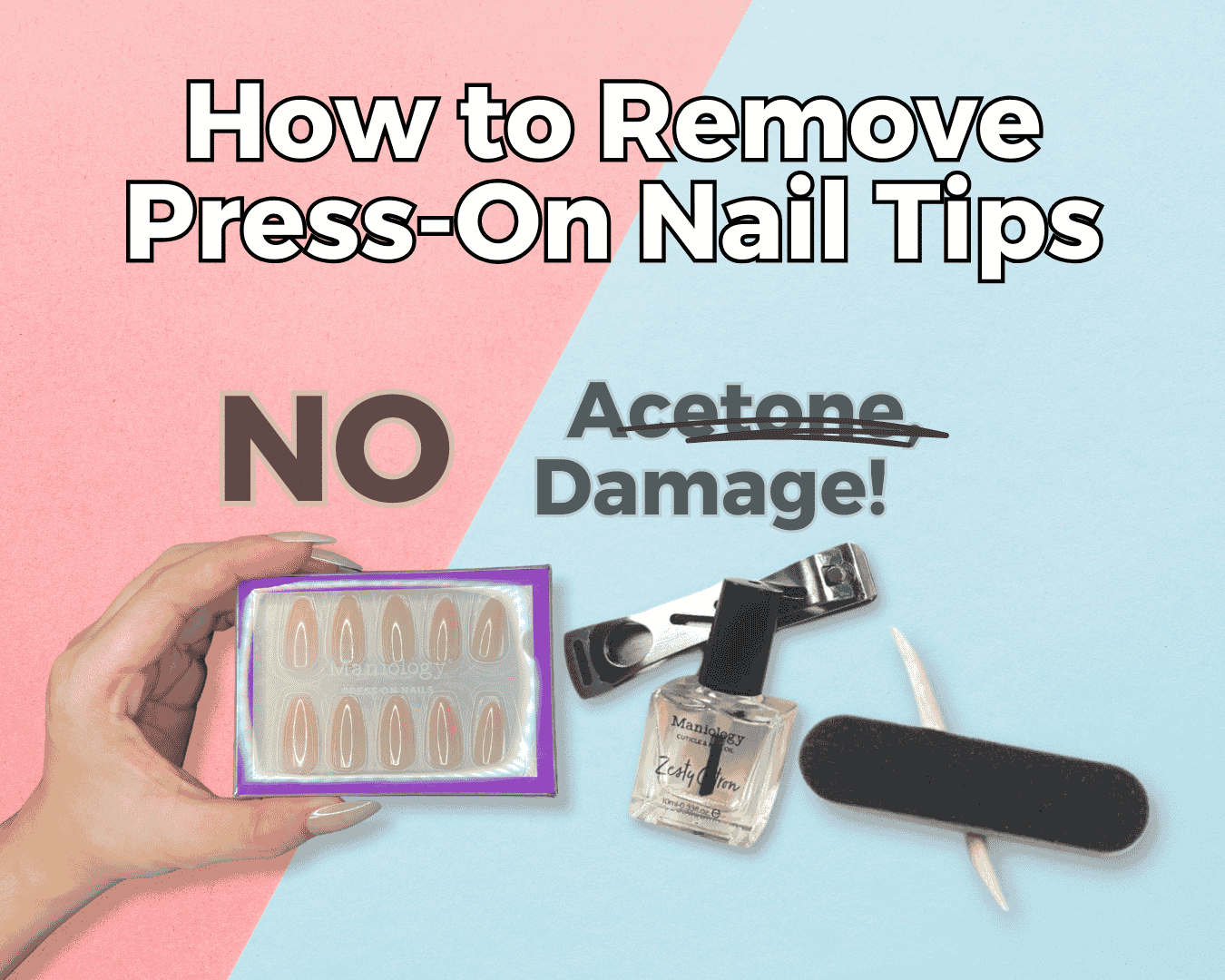 How to Remove Press-On Nail Tips Without Damaging Your Natural Nails: A Comprehensive Guide 💅✨