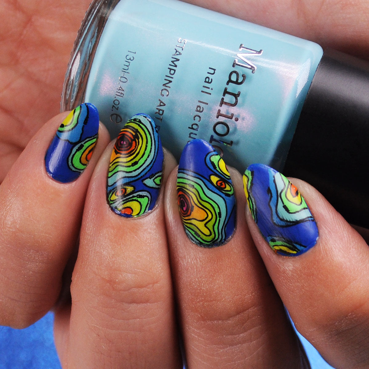 Eye of the Storm Manicure How To