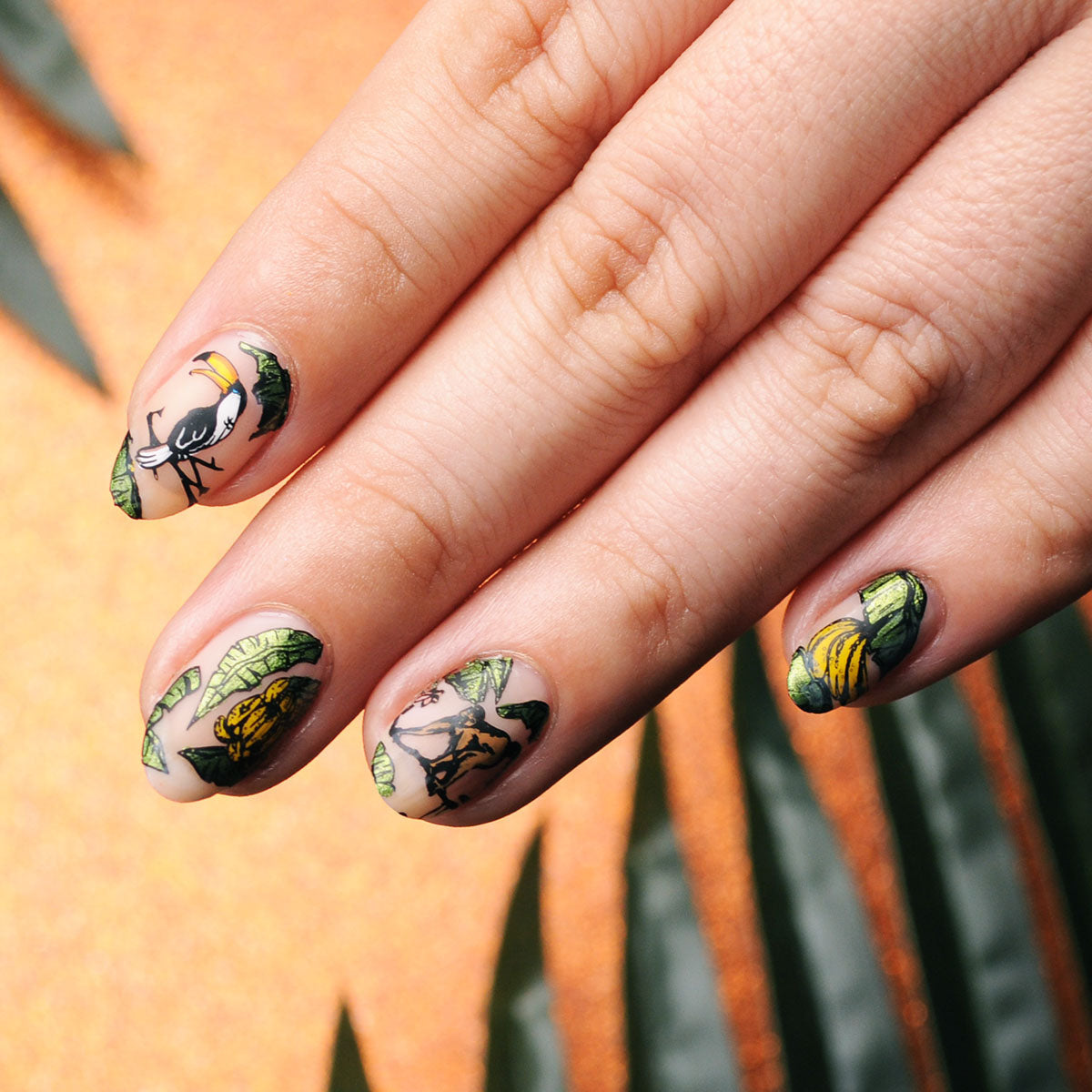 Go Bananas! Manicure Tutorial