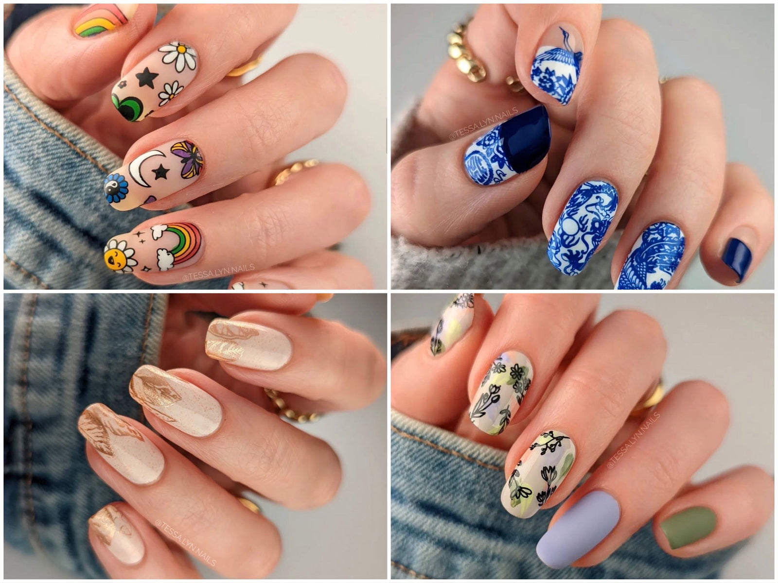Becoming a Nail Vibe: Inspired by art with tessa.lyn.nails