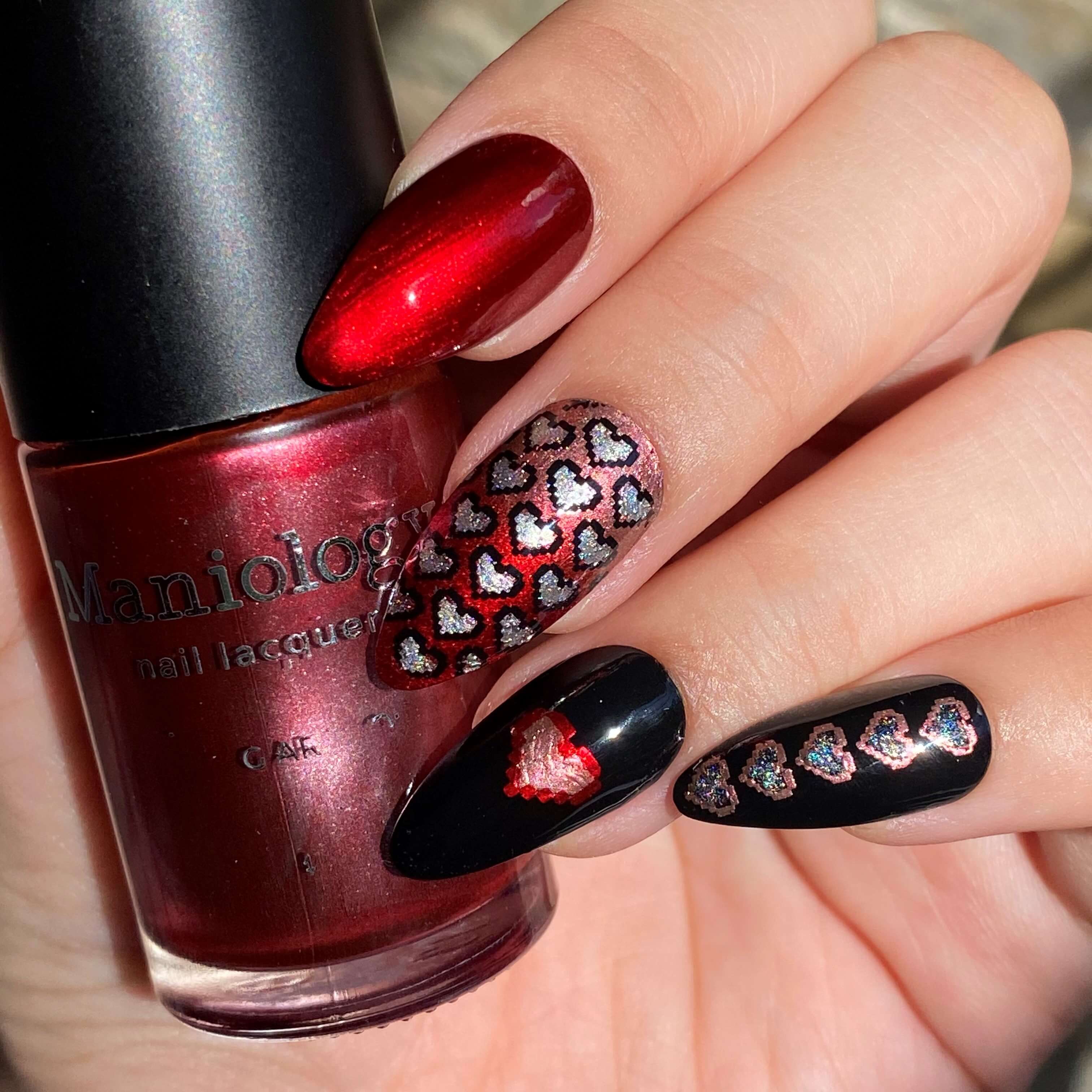 56 Valentine's Day nail art ideas we're crushing on | Minimalist nails,  Heart nails, Nails
