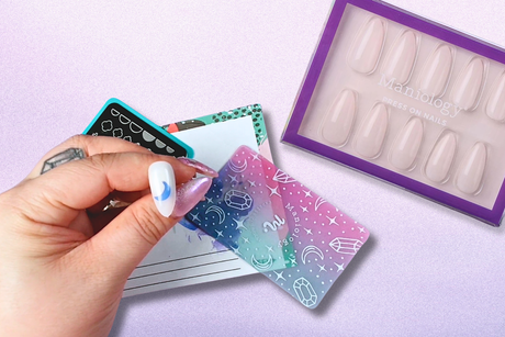 stamping on press on nails