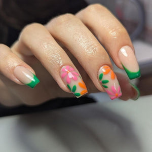 Cute Trendy Short Acrylic Nails