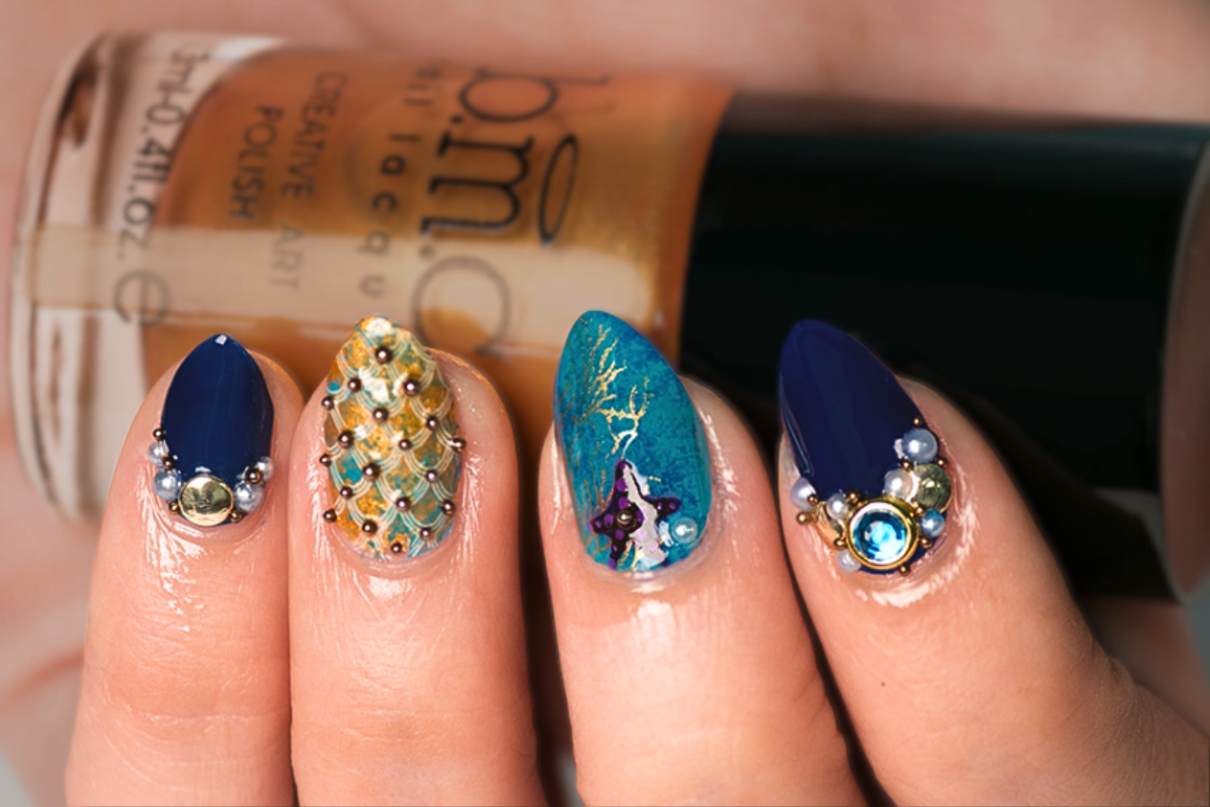 Gorgeous Mermaid Nails: DIY Nail Ideas for Summer