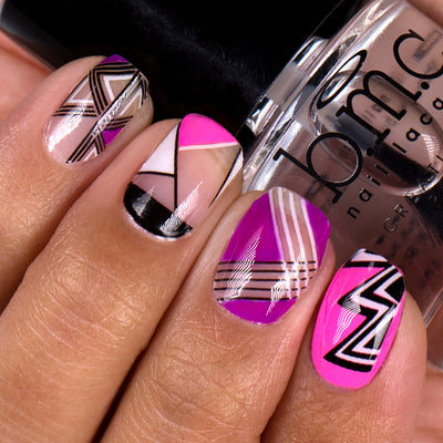 tutorial nail art step by step - Google Search | Zebra nail art, Nail art  tutorial, Zebra nails